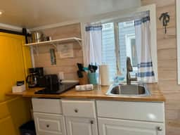 Tiny House Yellow Lifeguard Stand- pet friendly