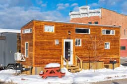 Tiny House Molly in downtown Leadville