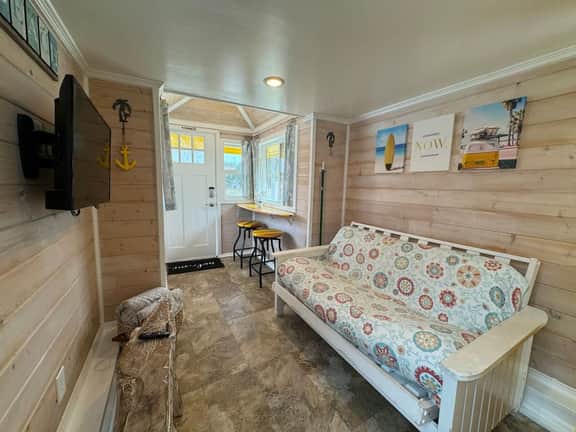 Tiny House Yellow Lifeguard Stand- pet friendly