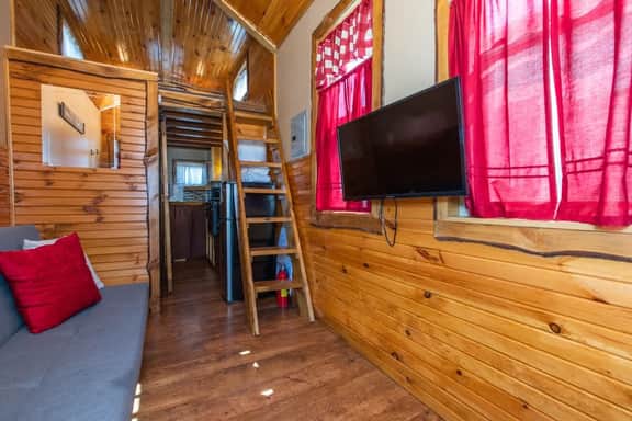 Cozy, rustic Tiny House Rudy