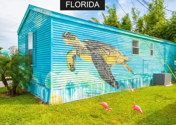 Sea Turtle- Full Sized living at Tiny House Siesta